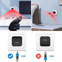 USB Plug Phone Charger WiFi Cam With Live Streaming Video