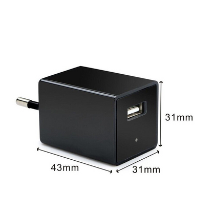 USB Plug Phone Charger WiFi Cam With Live Streaming Video